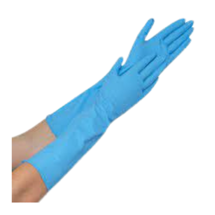 10.0 Mil SKINTX Heavy Duty 12" Blue Nitrile Exam Gloves NG-114 (Case of 500)