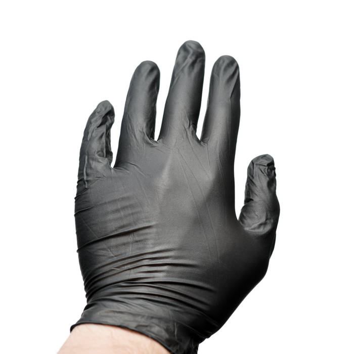 5.0 Mil Exam Black Nitrile Gloves Diamond - NG-102 (Case of 1,000)